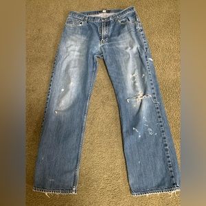 Banana Republic men’s distressed jeans size 33/30